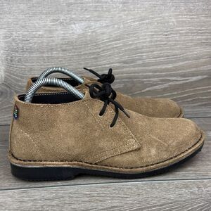Veldskoen Heritage Safari Men's Sz 7/Women’s 9 Tan Suede Lace-Up Chukka Boot